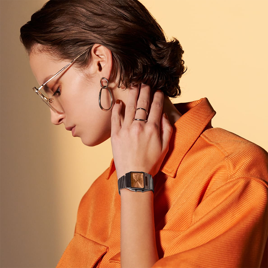 นาฬิกา คาสิโอ Casio STANDARD ANALOG-DIGITAL รุ่น AQ-800ECGG-4A ของแท้ รับประกัน1ปี