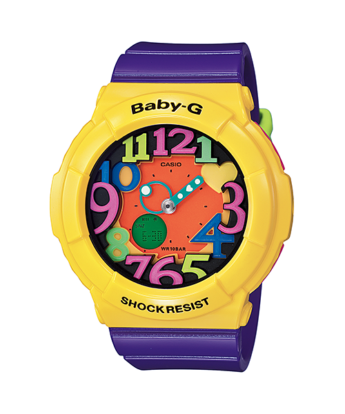 นาฬิกา คาสิโอ Casio Baby-G Neon Illuminator สี POP COLOR รุ่น BGA-131-9B