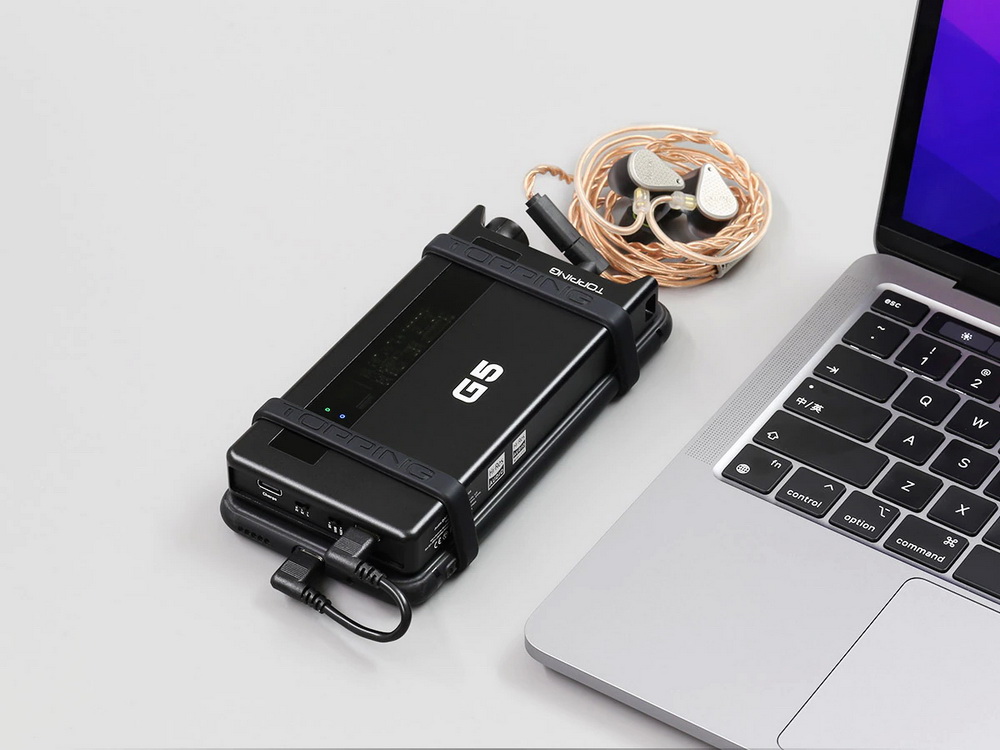ขาย Topping G5 NFCA DAC/AMP พกพาประสิทธิภาพสูง รองรับ Dual Hi-Res