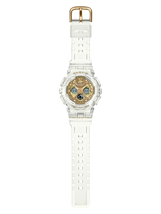 นาฬิกา Casio Baby-G BA-130CVG Catch The Vibe Gold รุ่น BA-130CVG-7A ของแท้ รับประกัน1ปี