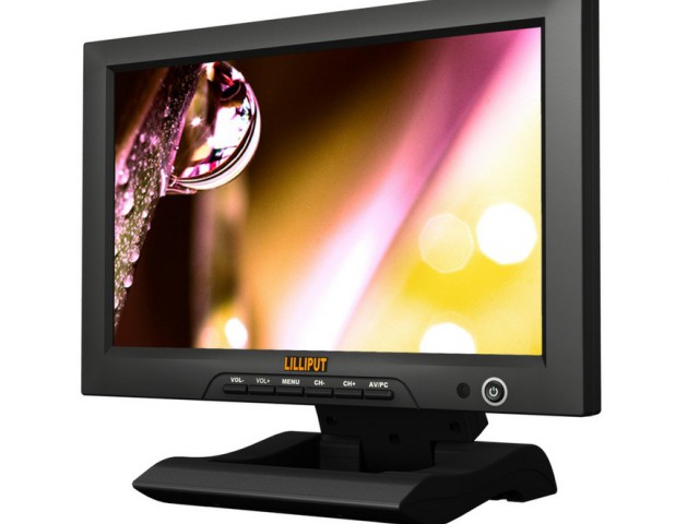 Lilliput FA1013S 10.1" LCD Camera Monitor with HDMI & YPbPr Input, to connect with Full HD Video Camera