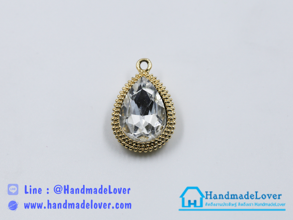 จี้เพชร รูปหยดน้ำ