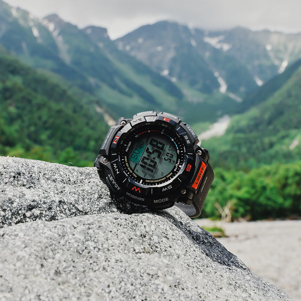 นาฬิกา คาสิโอ Casio PRO TREK PRG-340 Series รุ่น PRG-340-1 ของแท้ รับประกัน1ปี
