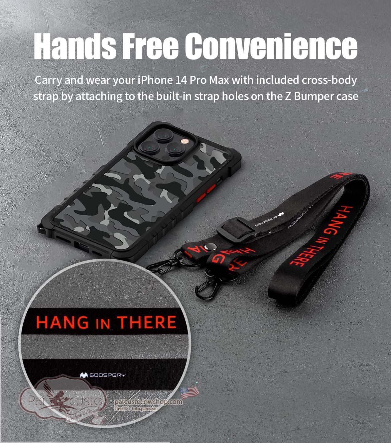 เคสกันกระแทก Apple iPhone 14 Pro Max [Military Collection] จาก GOOSPERY (Pre-order USA)