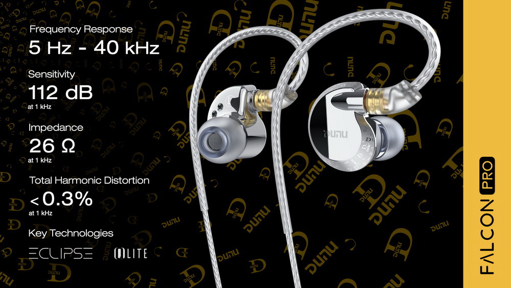 ขาย DUNU FALCON PRO หูฟัง IEM ไดรเวอร์ ECLIPSE Dynamic ประกันศูนย์ไทย