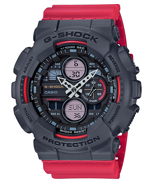 นาฬิกา Casio G-Shock ANALOG-DIGITAL GA-140 series รุ่น GA-140-4A “New NISMO” ของแท้ รับประกัน1ปี