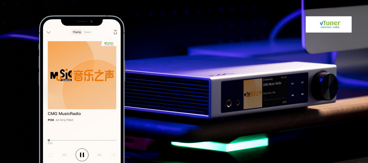 Matrix Audio Element i2 Streaming Music Player เครื่องเล่นเพลงเครือข่ายแบบตั้งโต๊ะ