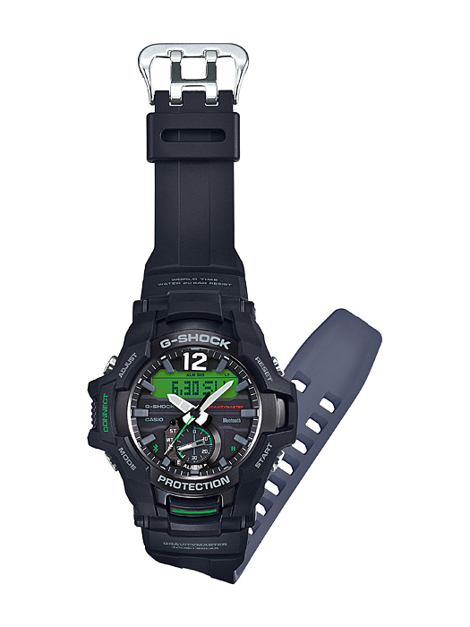 นาฬิกา Casio G-Shock นักบิน GRAVITYMASTER BLUETOOTH รุ่น GR-B100-1A3 ของแท้ รับประกัน1ปี