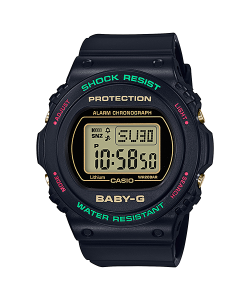 นาฬิกา Casio Baby-G Special Color Throwback 1990s X’mas Color series รุ่น BGD-570TH-1 ของแท้ รับประกัน1ปี