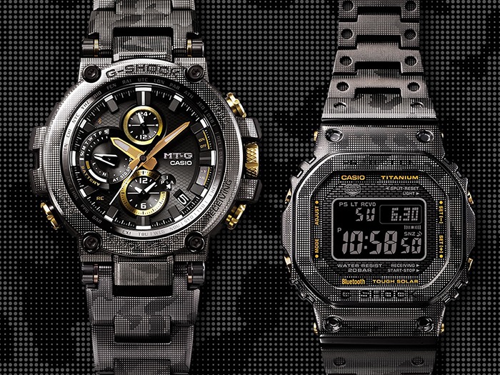 นาฬิกา Casio G-SHOCK Limited GMW-B5000 Titanium Camouflage รุ่น GMW-B5000TCM-1 “Made in Japan” ของแท้ รับประกัน1ปี