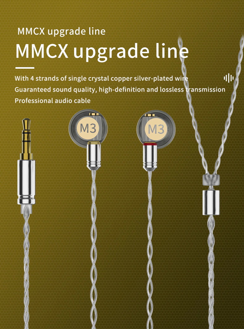 SMABAT M3Pro หูฟังเอียบัด พร้อมลูกเล่นถอดอัพเกรด ท่อนำเสียงได้