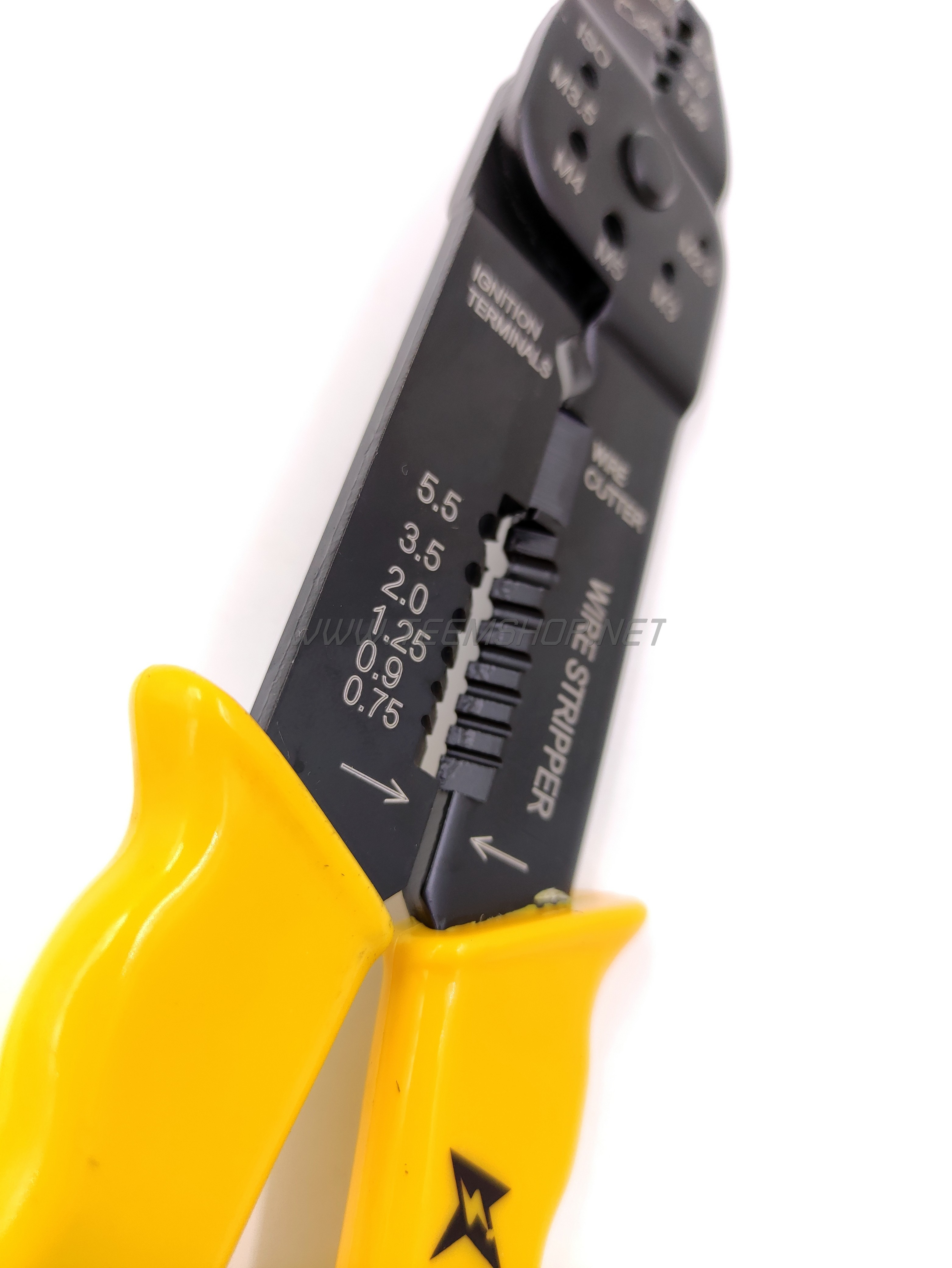 KANZAWA คีมย้ำหัวสาย NO.200 ย้ำหางปลา Made in Taiwan