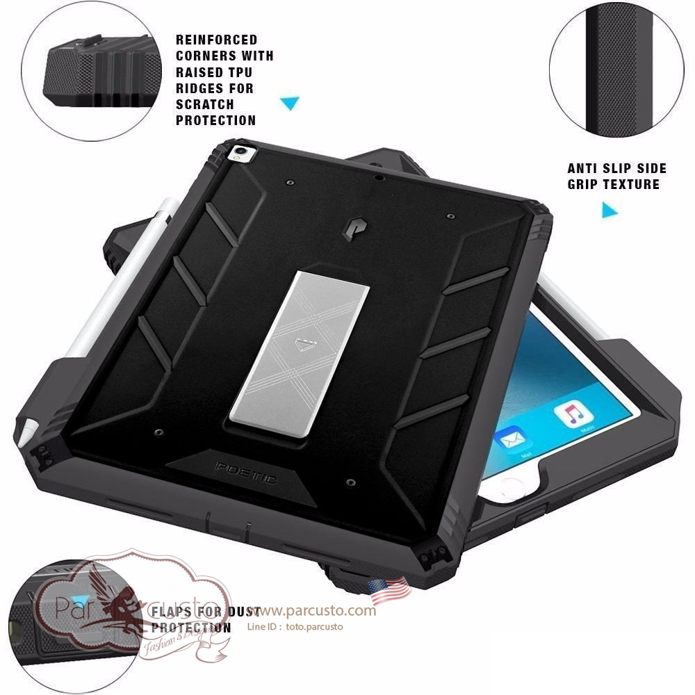 เคสกันกระแทก Apple New iPad Pro 12.9 2017 [Revolution] จาก Poetic [หมด]