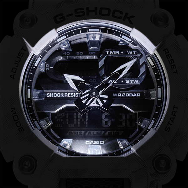 นาฬิกา Casio G-Shock Special Color GRUNGE SNOW CAMOUFLAGE series รุ่น GA-900GC-7A ของแท้ รับประกัน1ปี