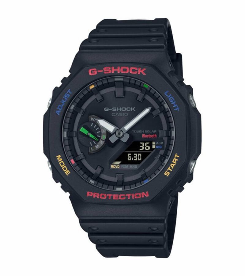 นาฬิกา Casio G-Shock ANALOG-DIGITAL GA-B2100FC Fancy Color รุ่น GA-B2100FC-1A ของแท้ รับประกัน1ปี