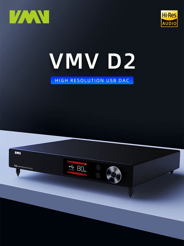 ขาย SMSL VMV D2 USB DAC ตั้งโต๊ะระดับเรือธง รองรับ Hi-Res, MQA, UAT, LDAC