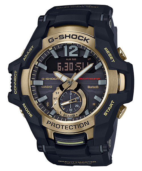 นาฬิกา Casio G-Shock นักบิน GRAVITYMASTER BLUETOOTH รุ่น GR-B100GB-1A ของแท้ รับประกัน1ปี