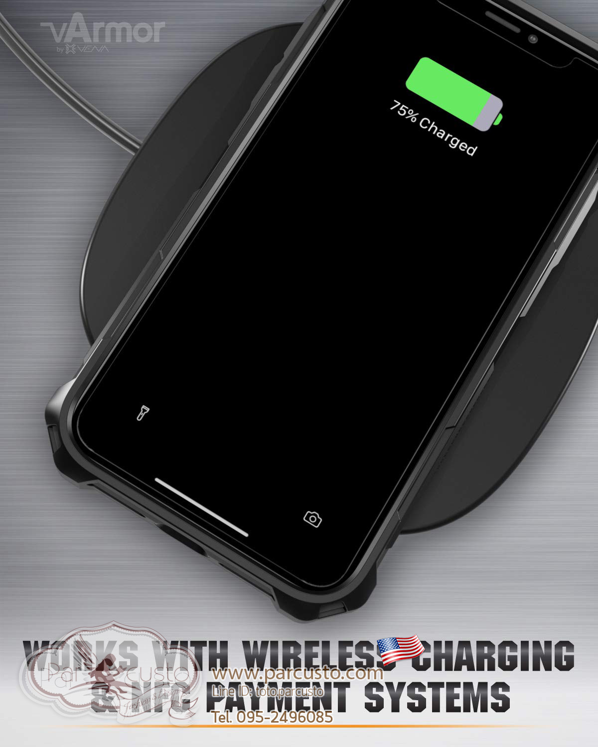 เคสกันกระแทก Apple iPhone XR [vArmor] จาก Vena [Pre-order USA]