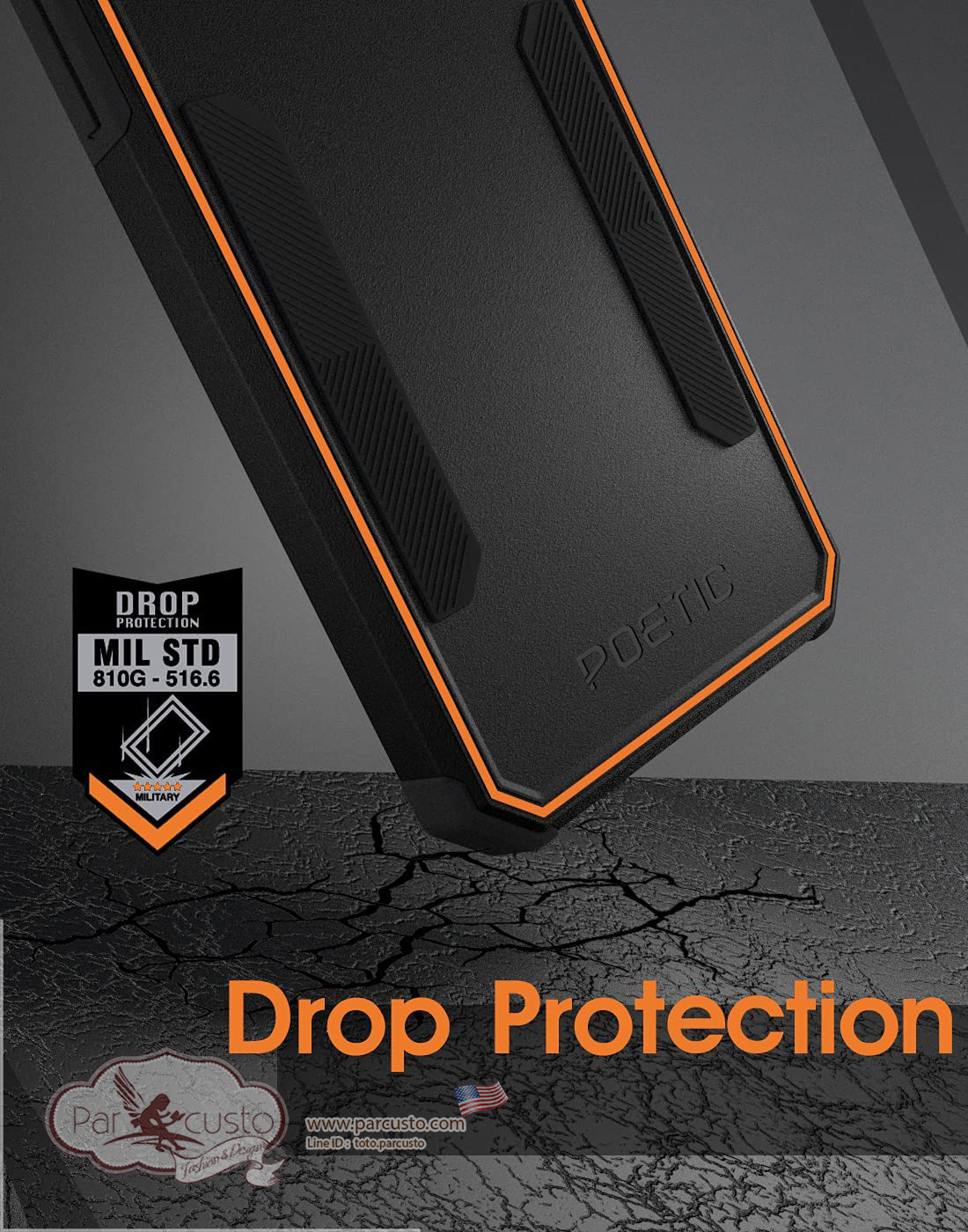 เคสกันกระแทก iPhone 13 Pro Max [Neon Series] จาก POETIC [Pre-order USA]