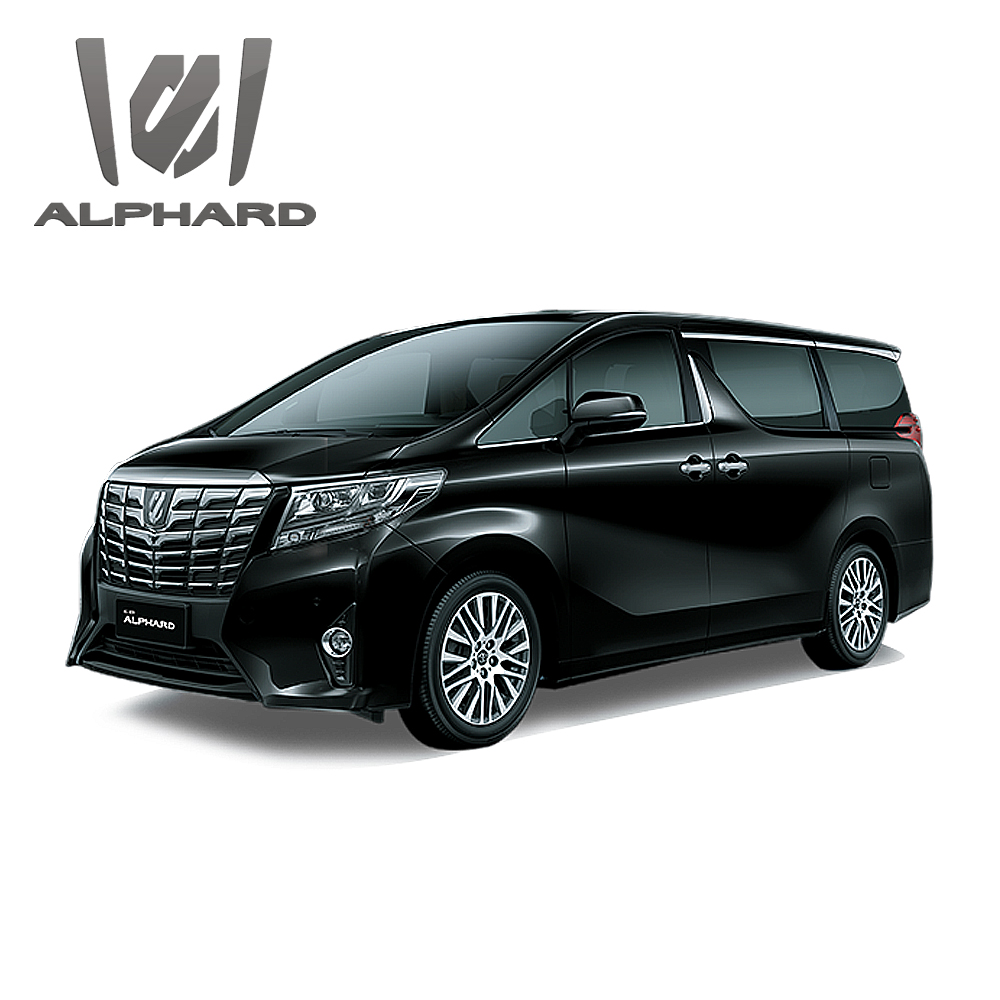 พรมปูพื้นรถยนต์ พรมกระดุม รถ TOYOTA ALPHARD ปี 2016-2022 ชุดเต็มคันรวมท้าย จำนวน 8 ชิ้น
