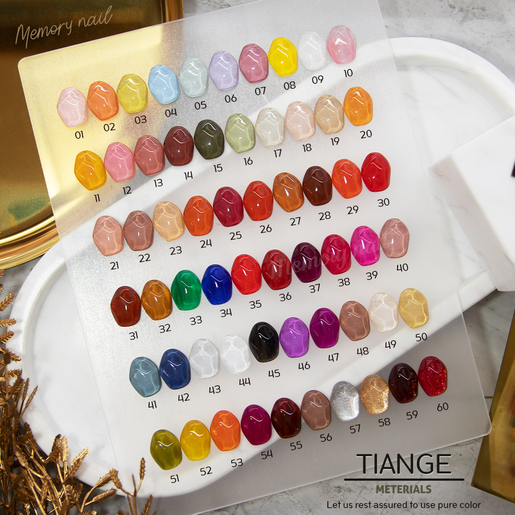 สีเจล,สีเจลทาเล็บ,สีทาเล็บเจล,สีเจลคุณภาพดี,สีเจลเนื้อแน่น,สีเจล เข้มข้น,สีเจล TIANGE,TIANGE Gel