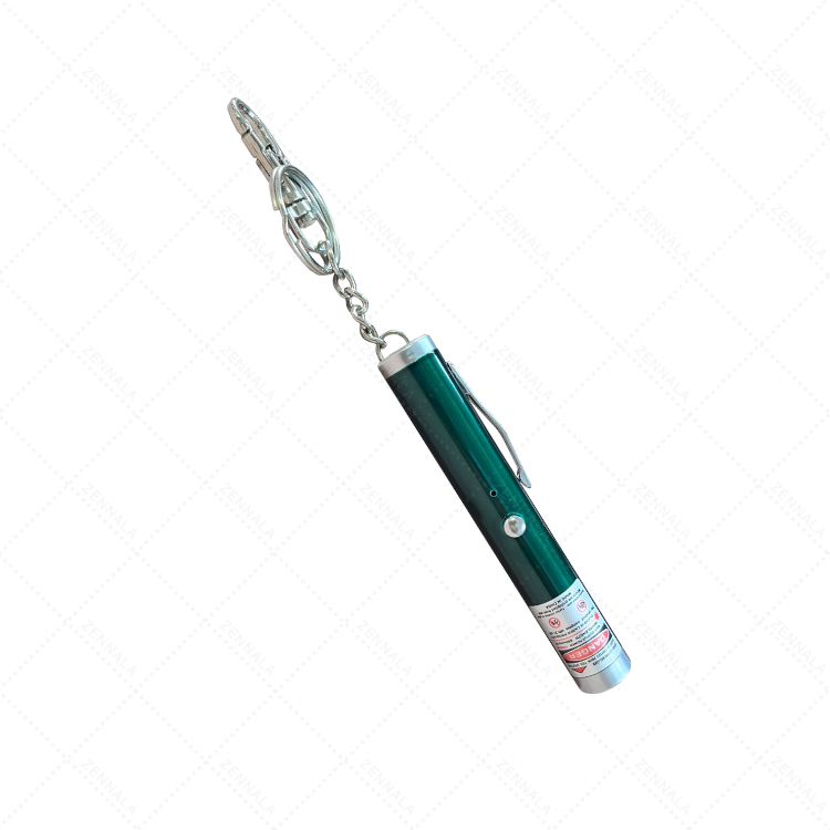 Laser แสงสีแดง เล็กสั้นพวงกุญแจ (ชาร์จไฟ)