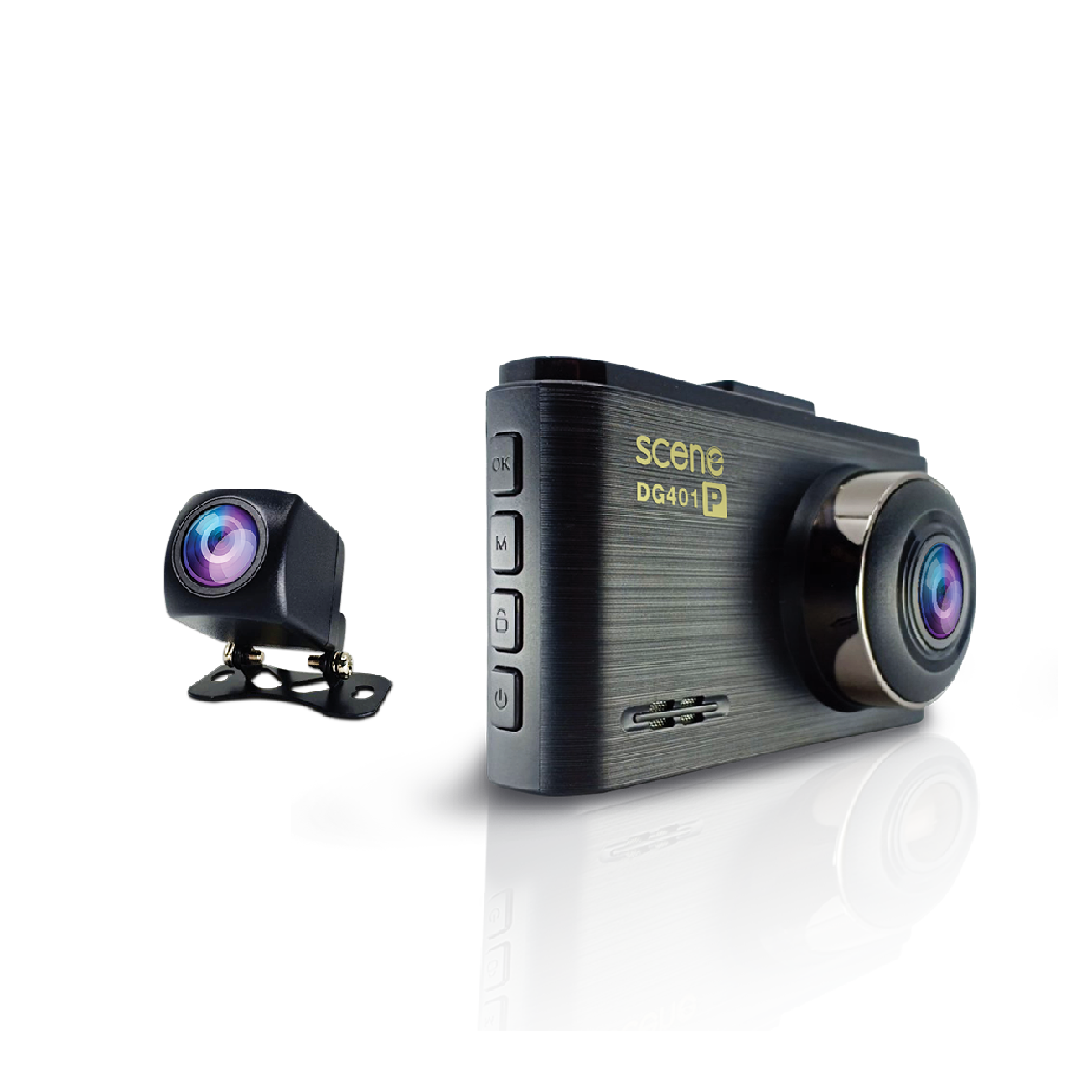 กล้องติดรถยนต์ SCENE รุ่น driveguard 401P แถมฟรี Memory Card 32 GB