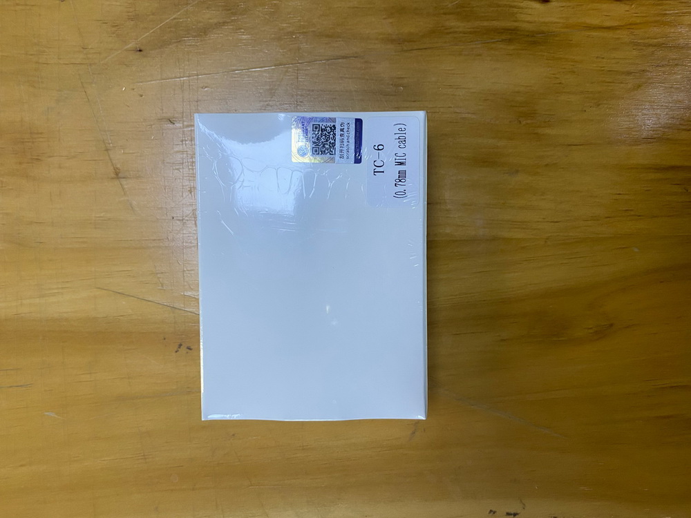 ขาย TFZ TC-6 สายเปลี่ยนหูฟังแบบมีไมค์สำหรับหูฟังค่าย TFZ (2pin 0.78mm)