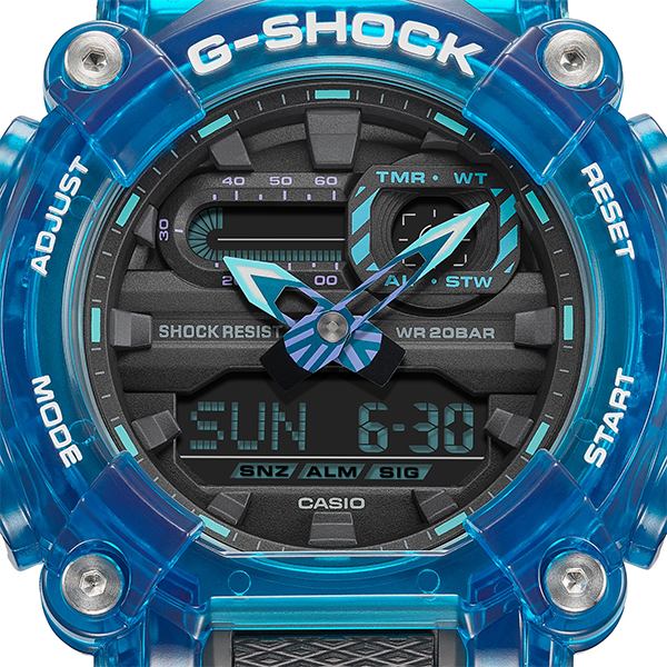 นาฬิกา Casio G-Shock Special Color SOUND WAVE series รุ่น GA-900SKL-2A ของแท้ รับประกัน1ปี