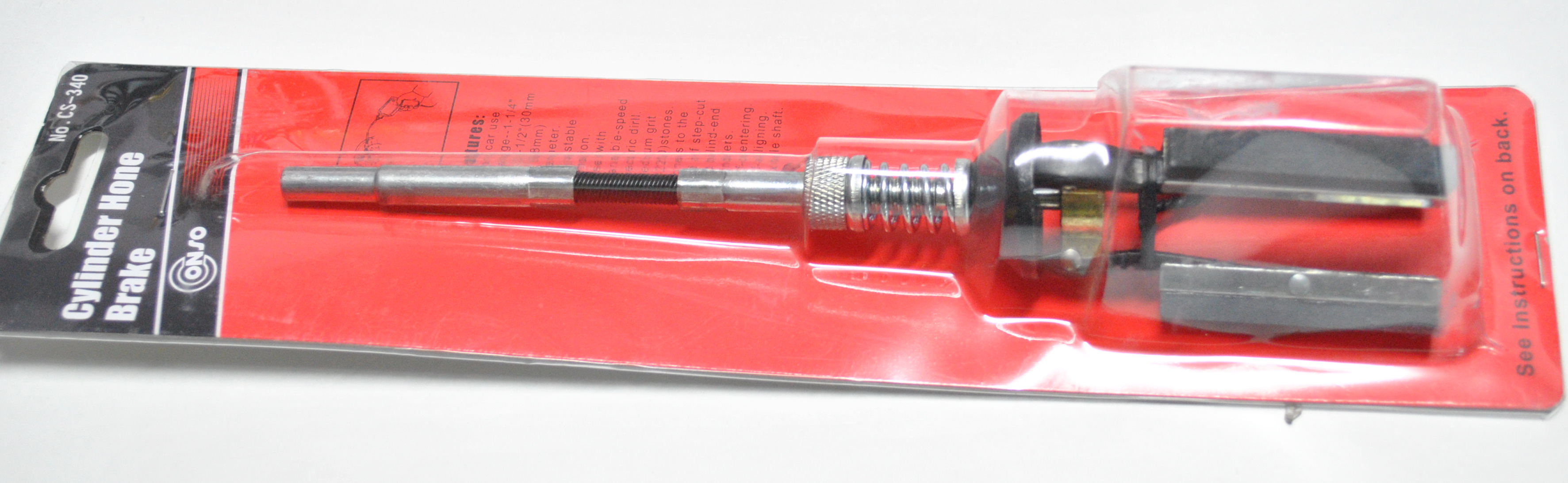 CONSO เครื่องขัดกระบอกเบรค กระบอกสูบ CS-340 1 1/4"-3 1/2" Made in Taiwan