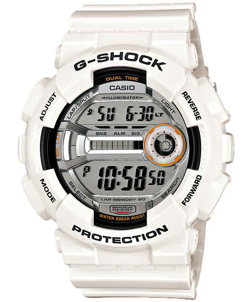 นาฬิกา คาสิโอ Casio G-Shock Standard digital รุ่น GD-110-7 “Gundam Thunderbolt” (รุ่นหายาก) ของแท้ รับประกัน1ปี