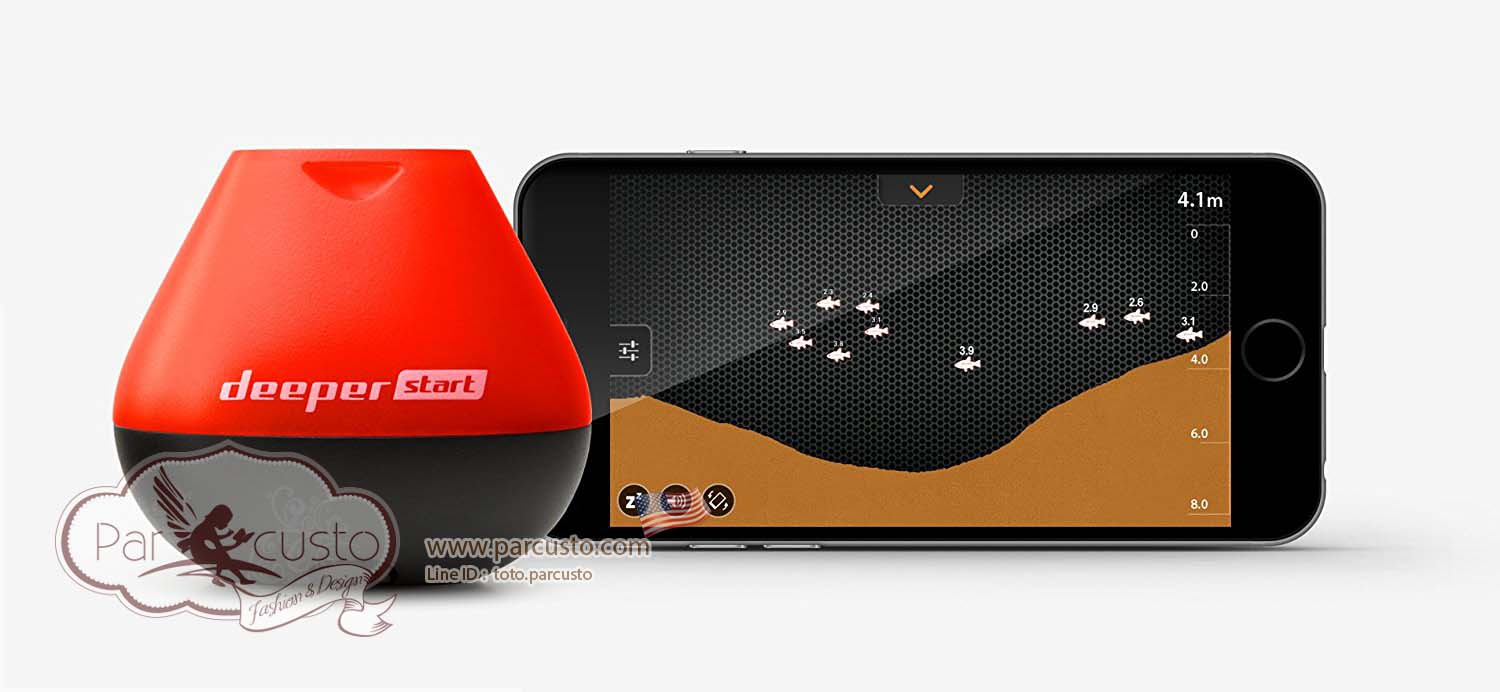 โซน่าจิ๋วอัจฉริยะช่วยหาปลา Deeper START Smart Fish Finder รุ่นประหยัด [Pre-order USA]