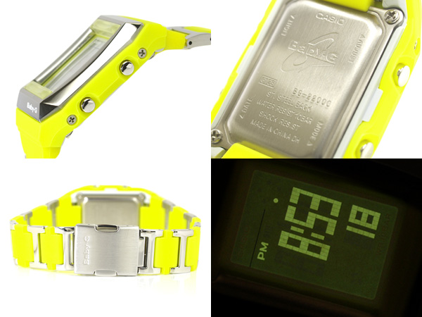 นาฬิกา คาสิโอ Casio Baby-G Standard DIGITAL รุ่น BG-2200C-9 สายข้อแบบกำไล (หายาก)