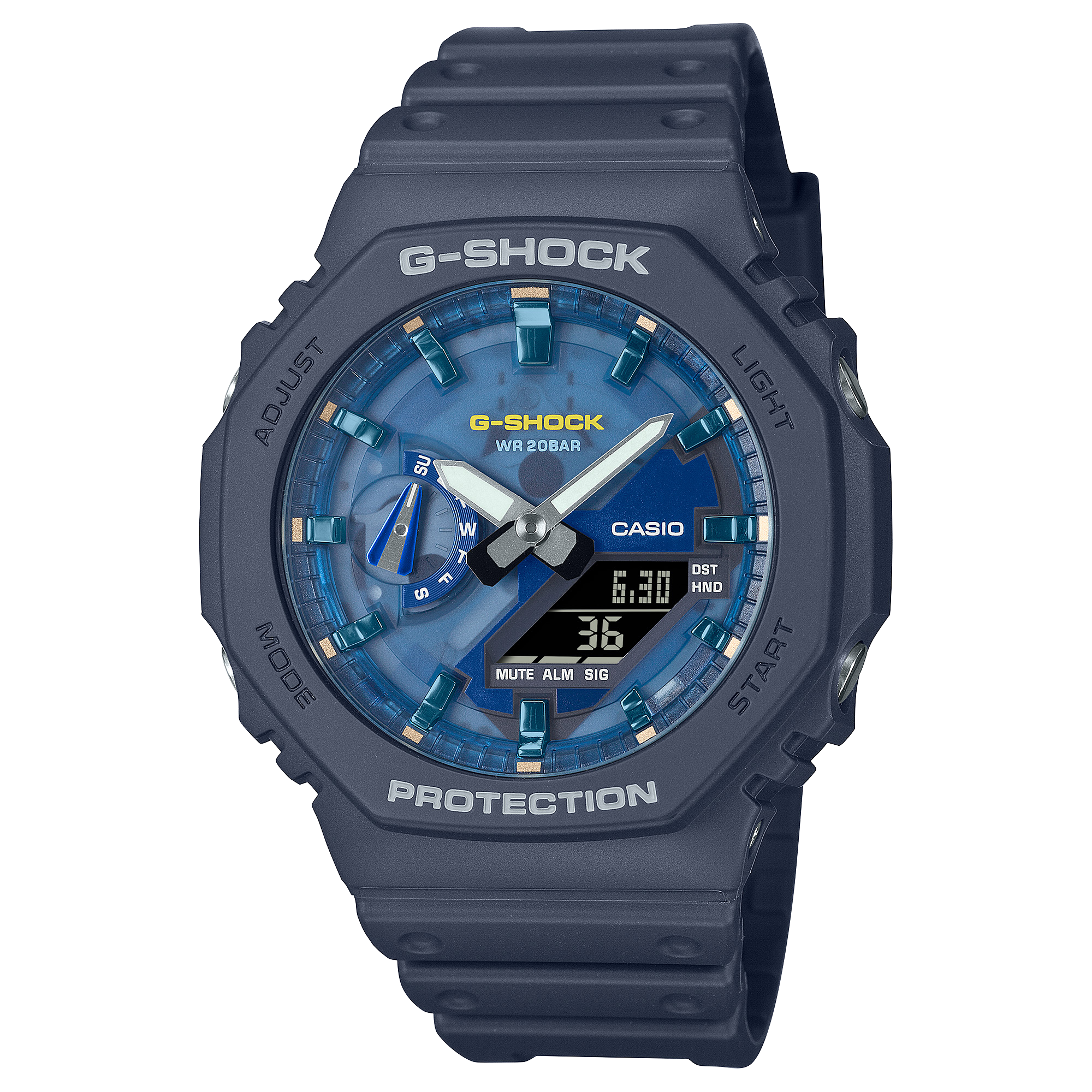 นาฬิกา Casio G-Shock Special Color OASIS series รุ่น GA-2100AS-2A ของแท้ รับประกัน1ปี