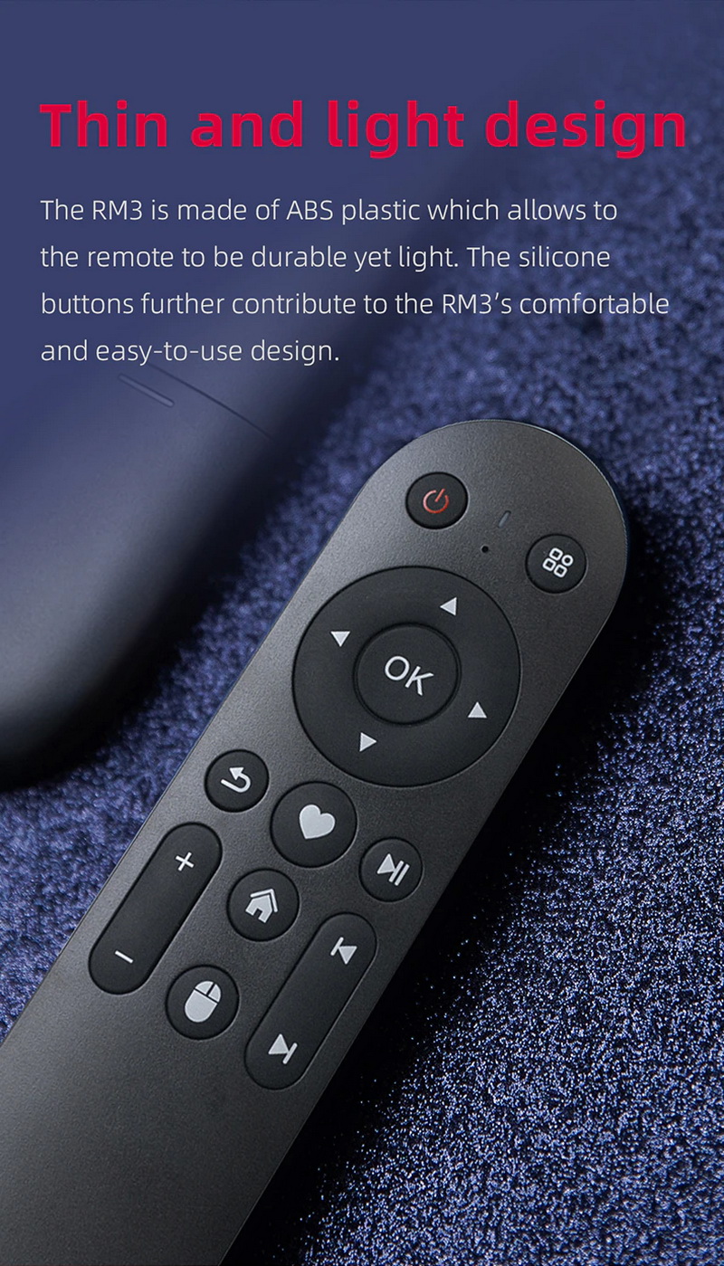 FiiO RM3 รีโมทคอนโทรลบลูทูธสำหรับ FiiO R7 เฉพาะตัวรีโมท [-รีโมท-]