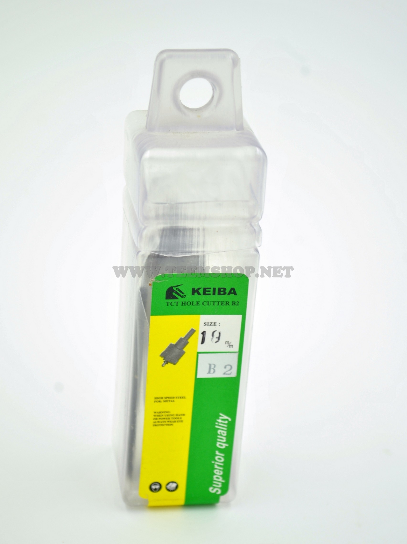 KEIBA โฮลซอ TCT แบบทะลุ B2 MM 19 เจาะสเตนเลส