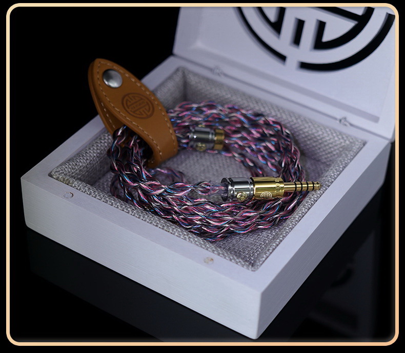 ขาย Hakugei Soul สายอัพเกรดหูฟังถักผสม Silver, Blue, Red, Black แบบ Litz