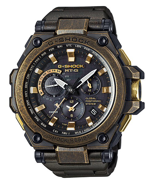 นาฬิกา Casio G-SHOCK Premium model MT-G series GPS Hybrid WaveCeptor รุ่น MTG-G1000BS-1A "Made in Japan" ของแท้ รับประกัน1ปี