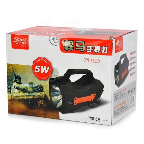 ไฟฉาย LED 1 ดวง 5 W YG5526 ส่องสว่างไกล กันน้ำกันสะเทือนกันกระแทก ไม่กันแต่ขโมย
