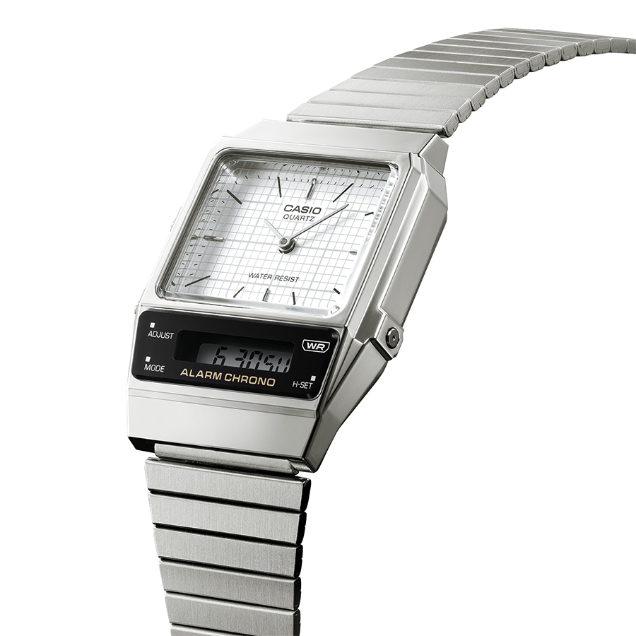 นาฬิกา คาสิโอ Casio STANDARD ANALOG-DIGITAL รุ่น AQ-800E-7A ของแท้ รับประกัน1ปี
