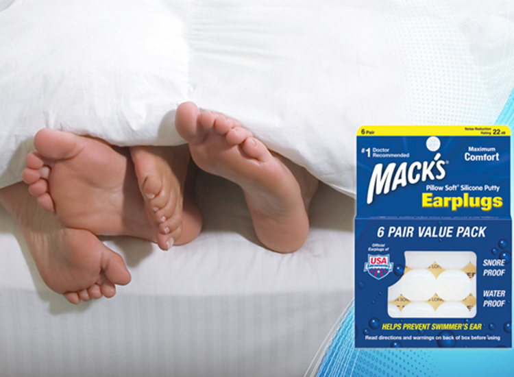 EAR PLUG mack's 6 pairs (waterproof)