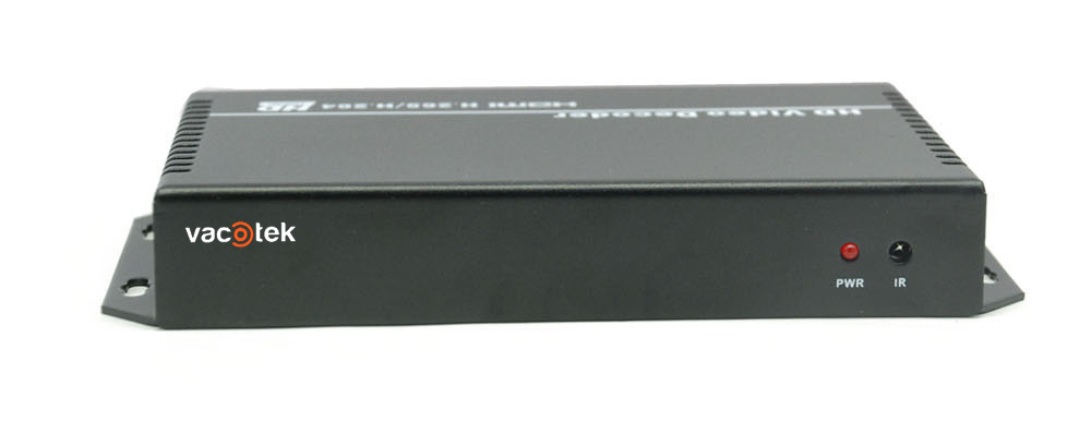 H265 HDMI CVBS DECODER FOR IPTV (RTSP/UTP/HTTP)