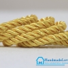 เชือกพันเกลียว สีเหลือง ขนาด 5 mm.