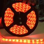 ไฟริบบิ้นสีแดง LED 60 ดวง 5M 12V