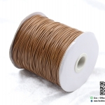 เชือกคอตตอนเกาหลี ขนาด 1-2 mm. สีน้ำตาล