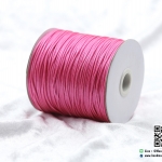 เชือกคอตตอนเกาหลี ขนาด 1-2 mm. สีชมพู
