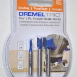 2 615 T75 0AA DREMEL TR750 ดอกเราเตอร์ เซาะร่องตรง 3 ดอก