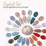 (ขวดเหลือง) หาเจอก็ได้โปร สีเจลเปลือกไข่ นกกระทา eggshell gel ขวดเดียวทาทับได้ทุกสี ขวดใหญ่15ml ราคาโปร Eggshell Gel UV Gel Soak Off Nail Art Gel Nail Polish