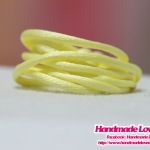 เชือกหางหนู ขนาด 2 มิล สีเหลือง [อย่างดี เนื้อนุ่ม]