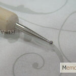 (1ด้าม) ไม้ดอท ด้ามไม้ ใช้สำหรับทำลายจุด / อุปกรณ์เพ้นท์เล็บ ทำเล็บ